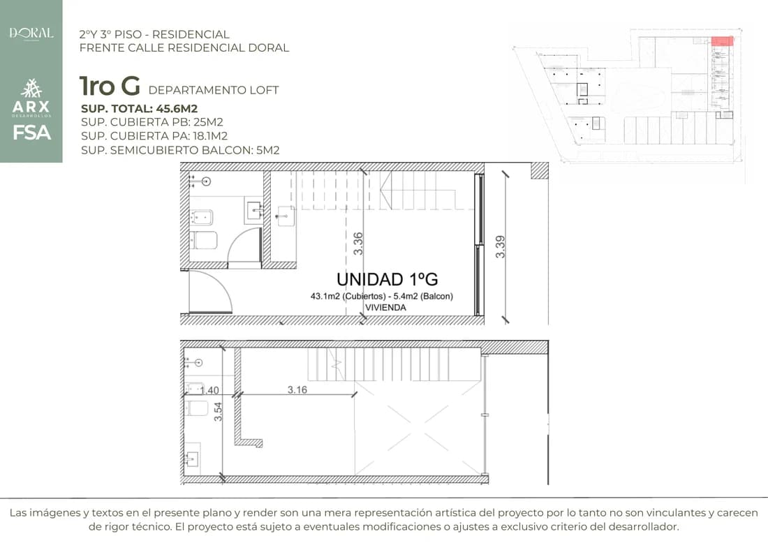 Plano Loft 1°G