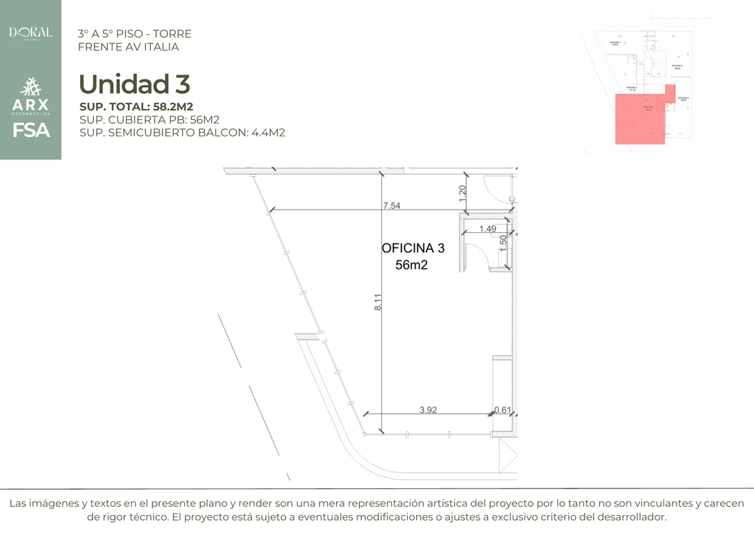Plano 3-5° U3